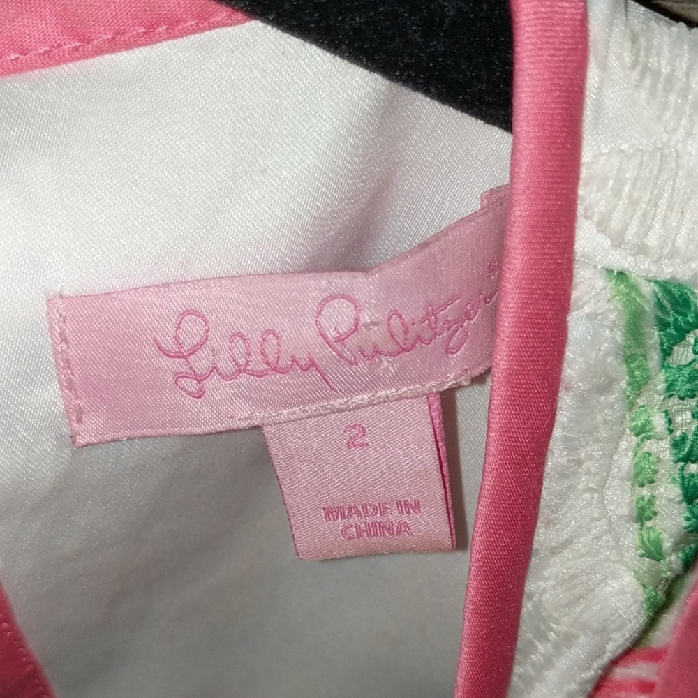 STUNNING Lilly Pulitzer Darcelle Dress Size 2 - Picture 8 of 16